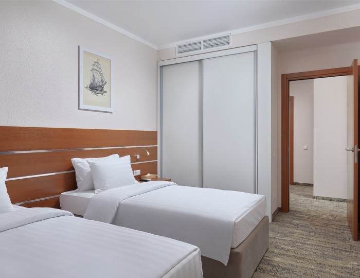 Family suite 4-местный 3-комнатный FmSut - Отель Alean Family Biarritz / Алеан Фэмили Биарриц 