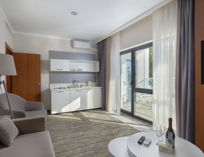 Family suite 4-местный 3-комнатный FmSut - Отель Alean Family Biarritz / Алеан Фэмили Биарриц 