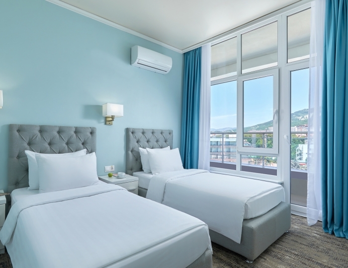 Family suite "Terassa" 4-местный 3-комнатный FSutT - Отель Alean Family Biarritz / Алеан Фэмили Биарриц 