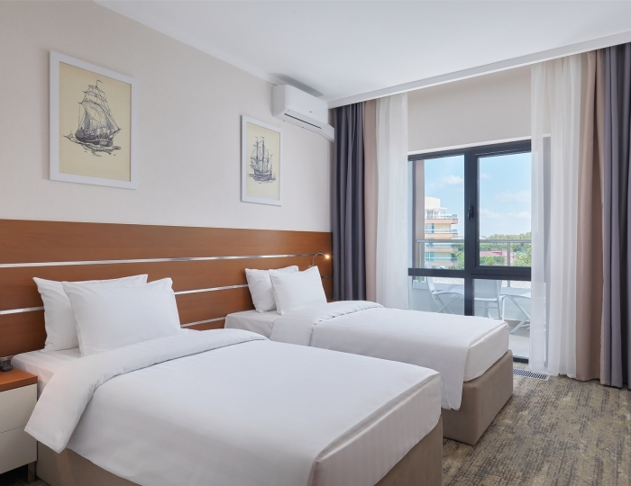 Family superior 4-местный 2-комнатный FmSup - Отель Alean Family Biarritz / Алеан Фэмили Биарриц 