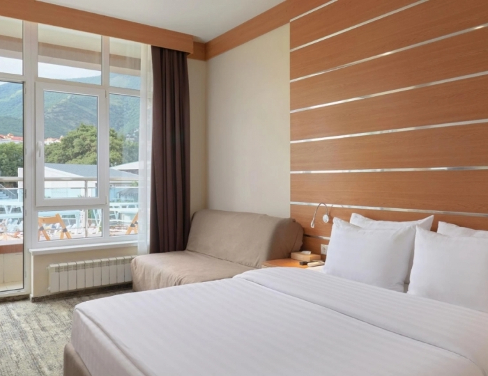 Standart plus 2-местный 1-комнатный promo SupPV - Отель Alean Family Biarritz / Алеан Фэмили Биарриц 