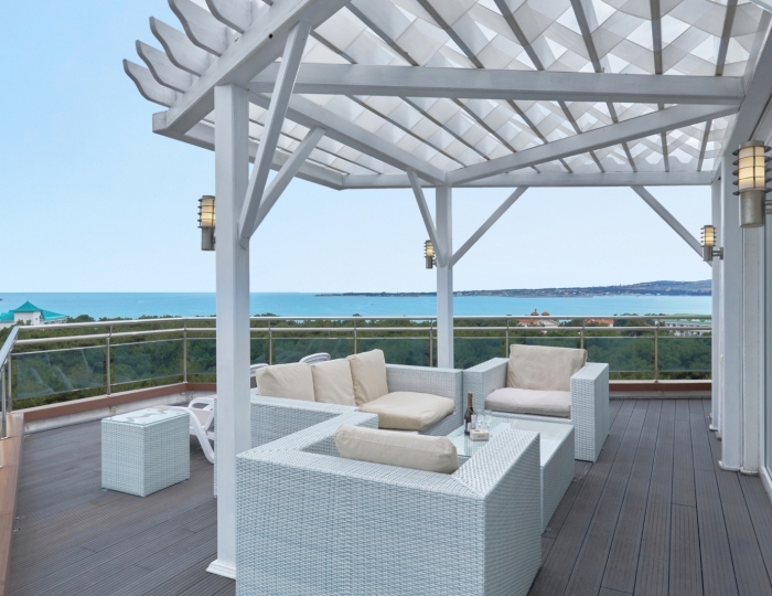 Suite Terrasa 2-местный 2-комнатный SuitT - Отель Alean Family Biarritz / Алеан Фэмили Биарриц 