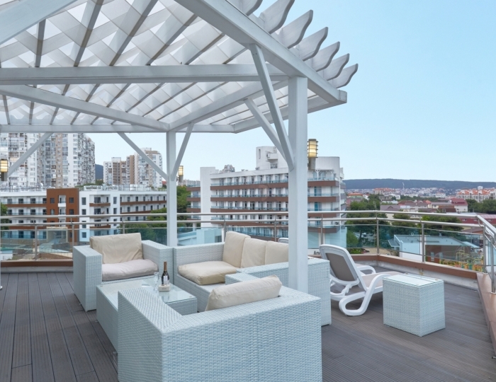 Suite Terrasa 2-местный 2-комнатный SuitT - Отель Alean Family Biarritz / Алеан Фэмили Биарриц 