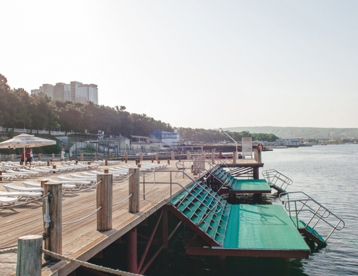 Пляж - Отель Alean Family Biarritz / Алеан Фэмили Биарриц 