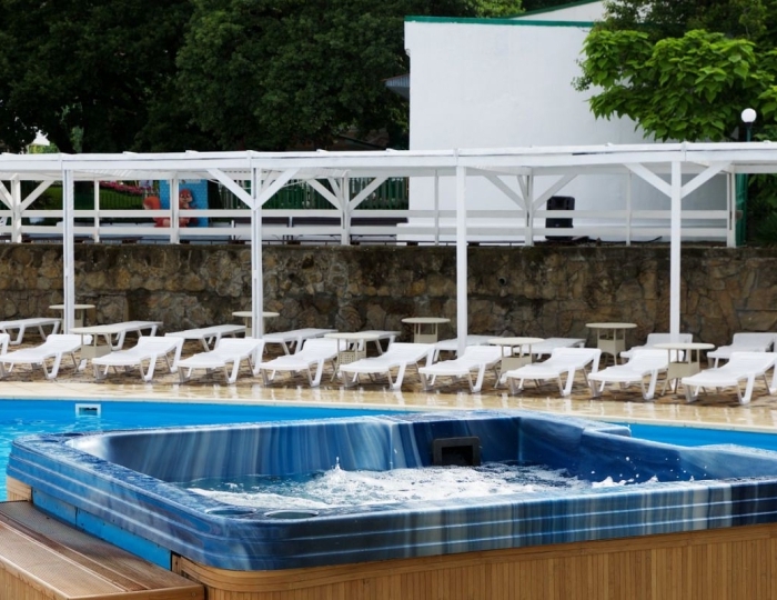 Комплекс бассейнов - Отель Alean Family Biarritz / Алеан Фэмили Биарриц 