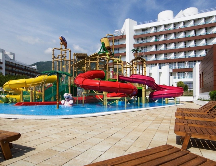 Водный комплекс Aquaplay - Отель Alean Family Biarritz / Алеан Фэмили Биарриц 