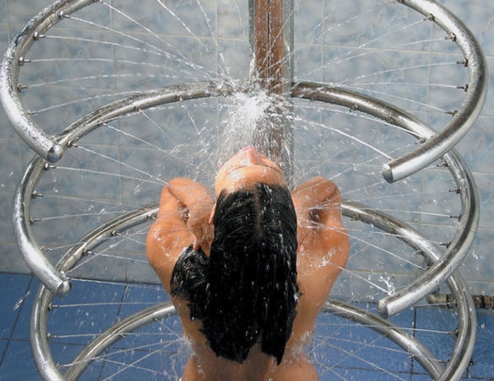 Циркулярный душ - Отель Alean Family Biarritz / Алеан Фэмили Биарриц 